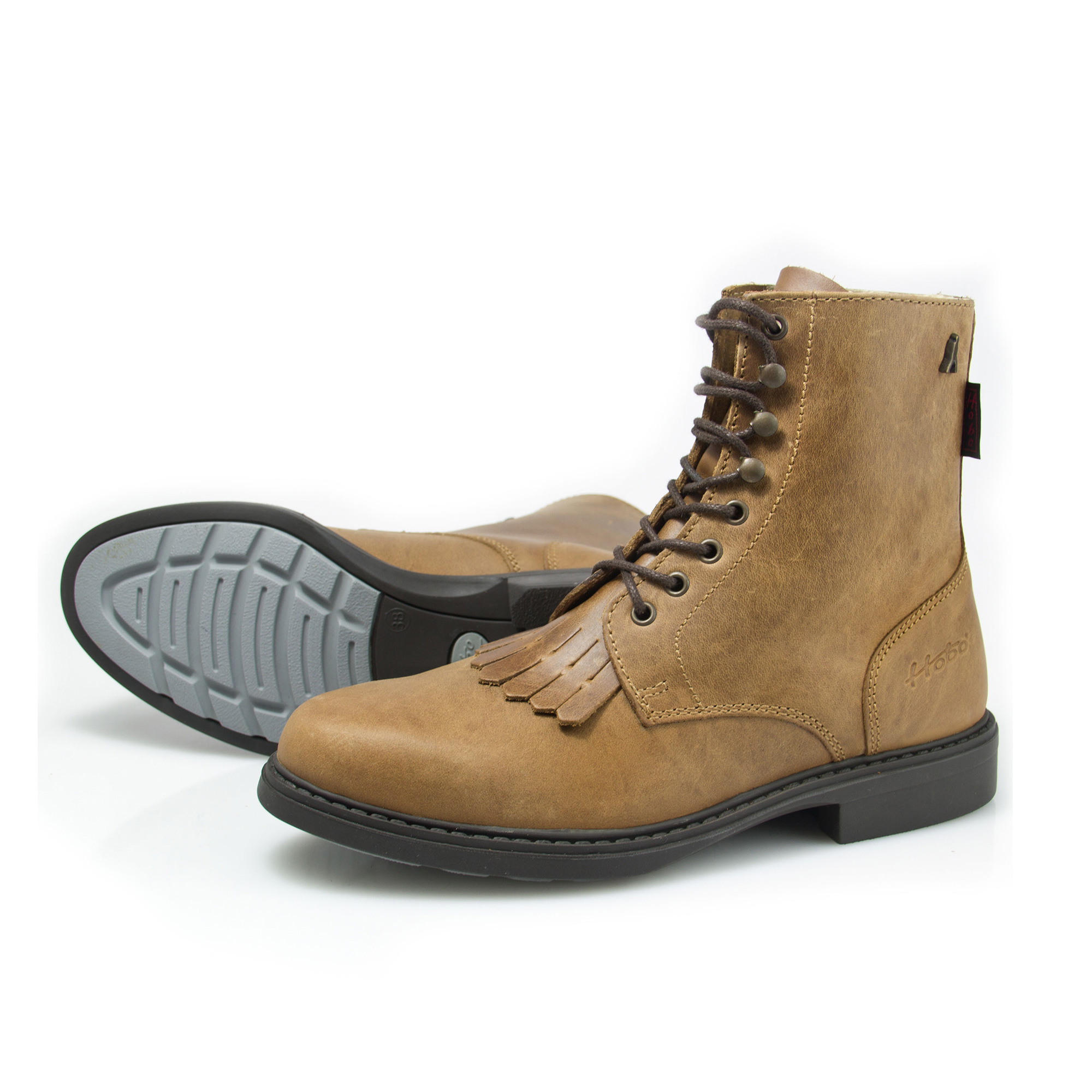 Hobo Cancan Stiefelette midbrown Leder | Hobo Shoes - Fashion Shop